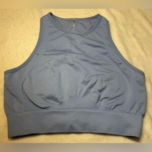 Ryderwear Seamless High-Neck Sports Bra - medium in Light Blue